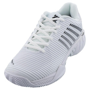 Women's Hypercourt Express 2 Clay Tennis Shoes White and Black Footwear K-Swiss