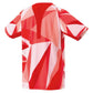 Men`s Pattern Tennis Top Red Apparel Yonex