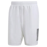 Men's Club 3-Stripe 7 Inch Tennis Shorts White Apparel Adidas