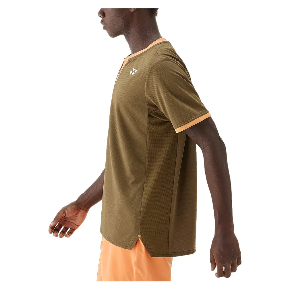 Men`s Tournament Zip Tennis Crew Apparel Yonex