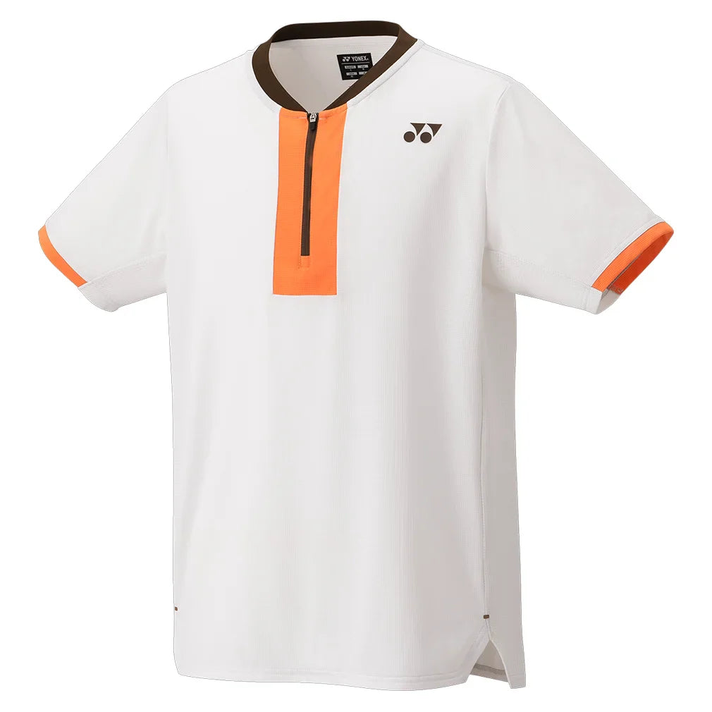 Men`s Tournament Zip Tennis Crew Apparel Yonex