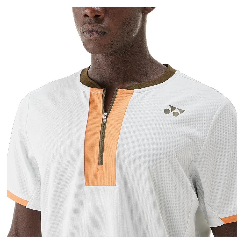 Men`s Tournament Zip Tennis Crew Apparel Yonex