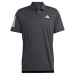 Men's Club 3-Stripe Tennis Polo Black Apparel Adidas