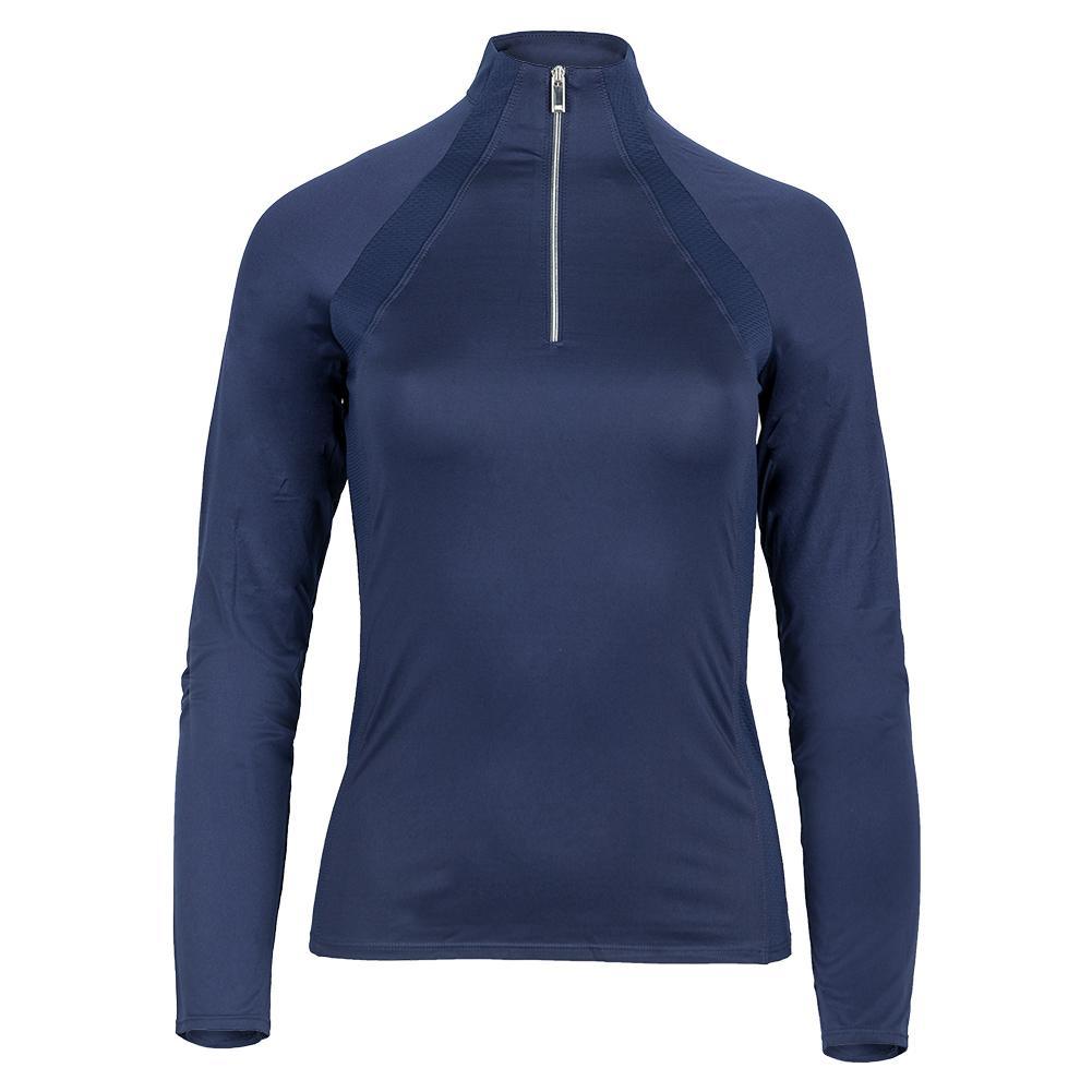 Women's Imelda Long Sleeve 3/4 Zip Tennis Top Apparel Tail