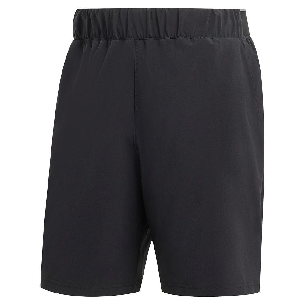 Men's Club Stretch Woven 9 Inch Tennis Shorts Black Apparel Adidas