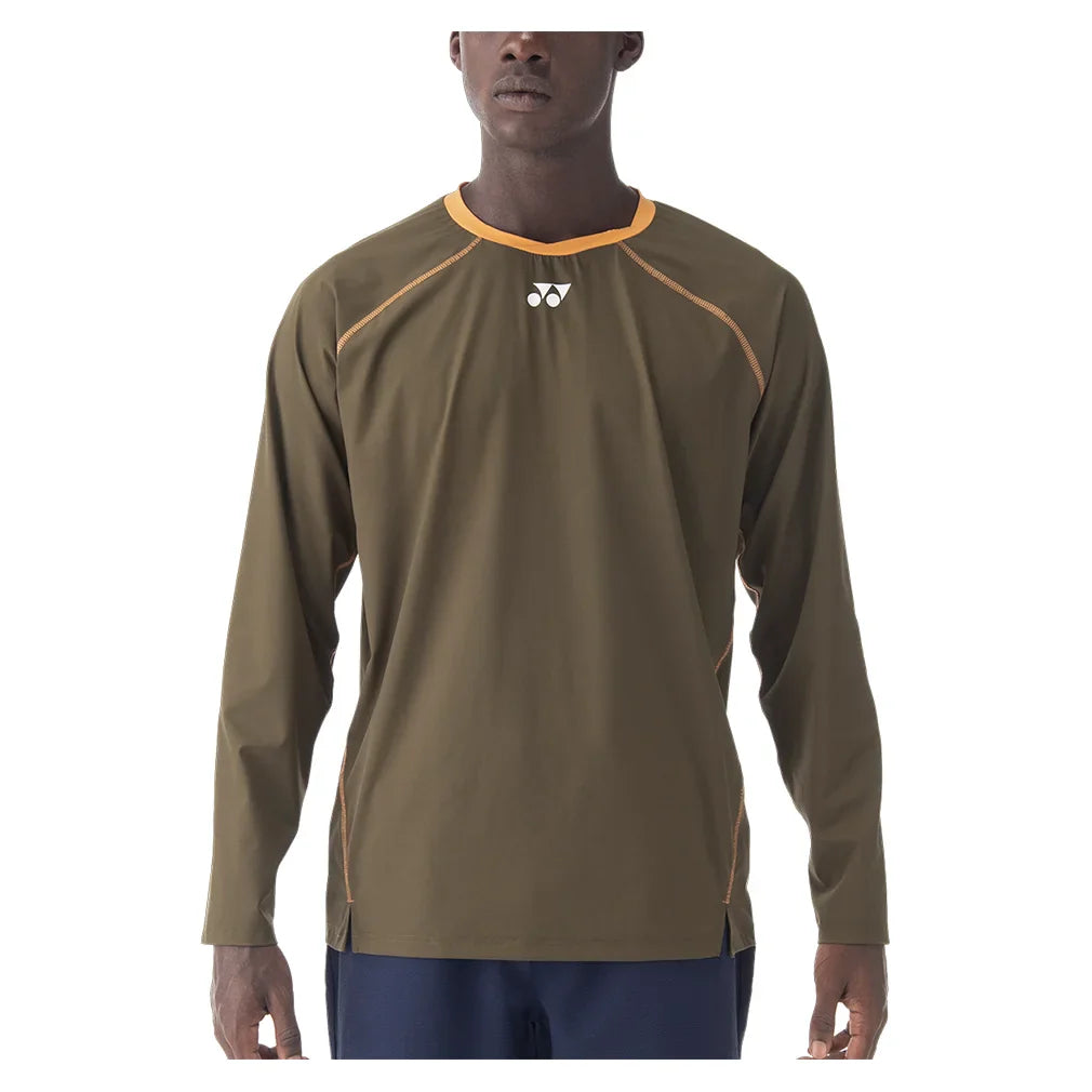 Men`s Tournament Long Sleeve Tennis Top Apparel Yonex