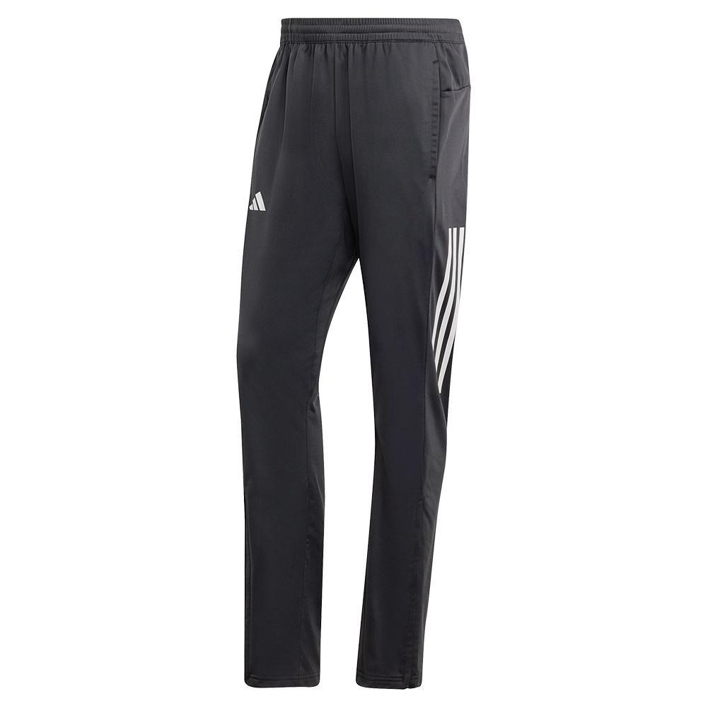 Men's 3-Stripe Knitted Tennis Pants Black Apparel Adidas