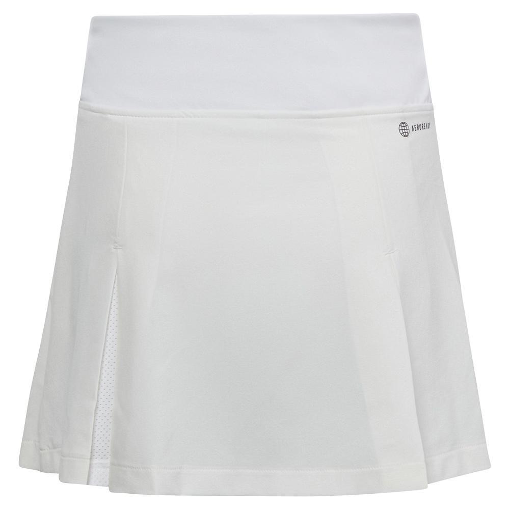 Girls' Club Pleated Tennis Skort White Apparel Adidas