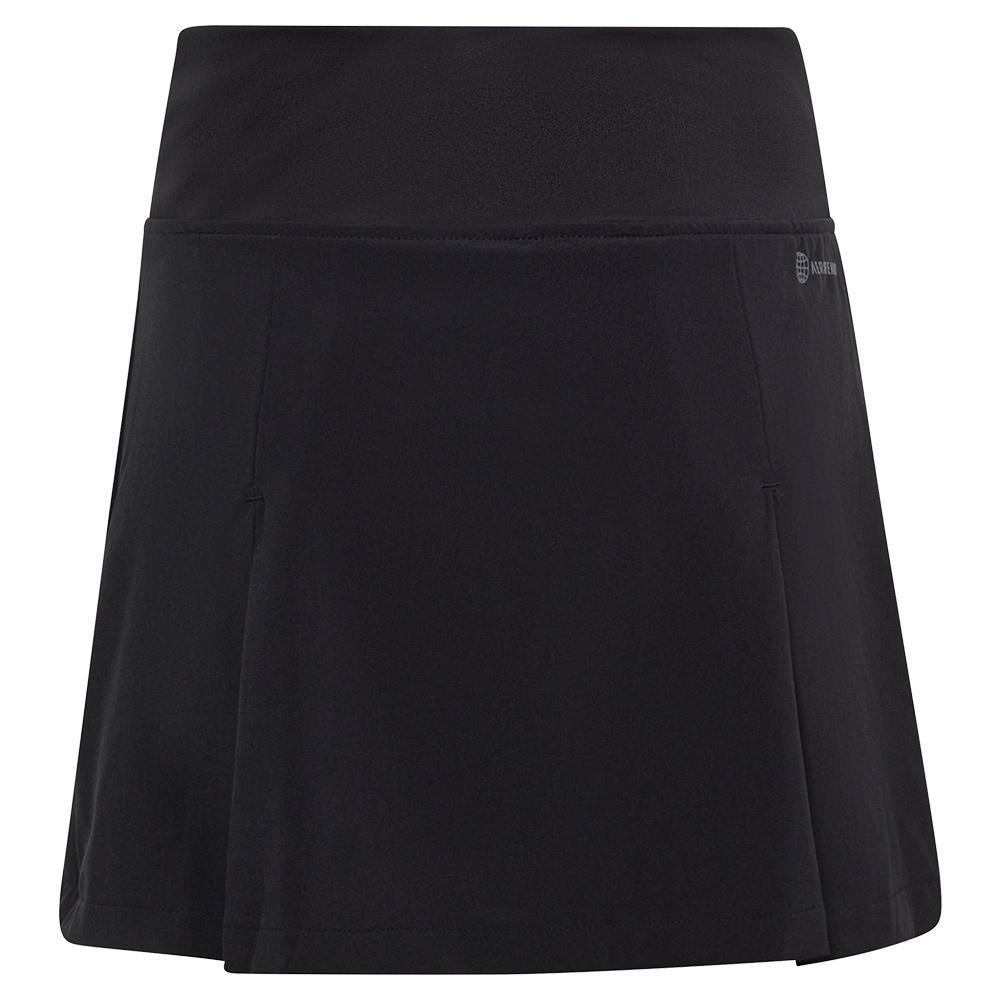 Girls' Club Pleated Tennis Skort Black Apparel Adidas