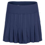 Women's Jillian 13.5 Inch Pleated Tennis Skort Navy Blue Apparel Tail