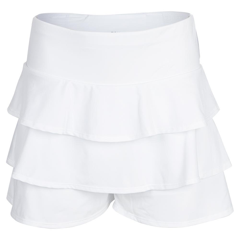 Women's Court Tiered Ruffle Tennis Skort Apparel Tail