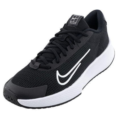 Women's Vapor Lite 2 Tennis Shoes Black and White Footwear Nike