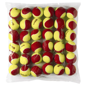 Starter Red 36 Count Stage 3 Tennis Ball Balls Wilson