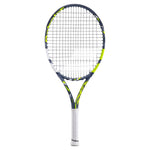 Aero Junior 25 Prestrung Tennis Racquet Grey and Yellow Babolat
