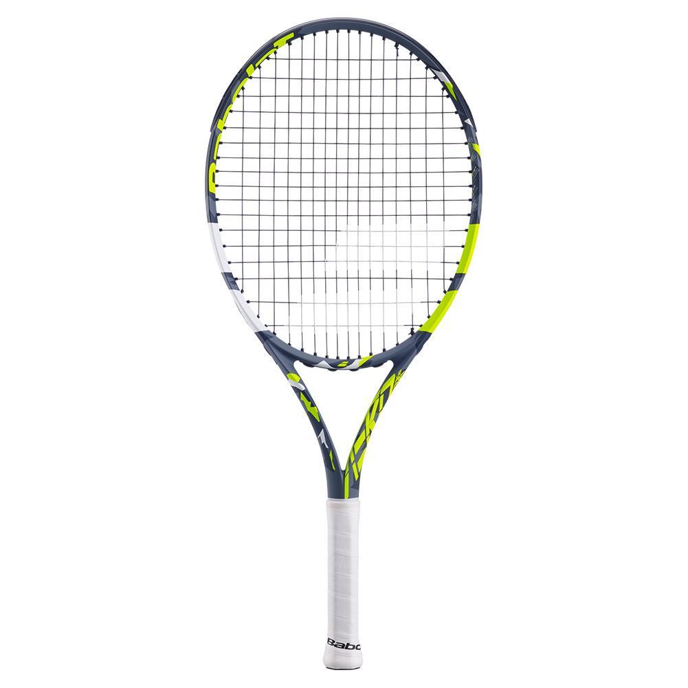 Aero Junior 25 Prestrung Tennis Racquet Grey and Yellow Babolat