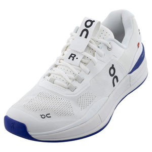 Men's Roger Pro Tennis Shoe White and Indigo Footwear On