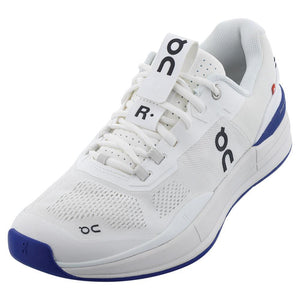 Women's THE ROGER Pro Tennis Shoe White and Indigo Footwear On