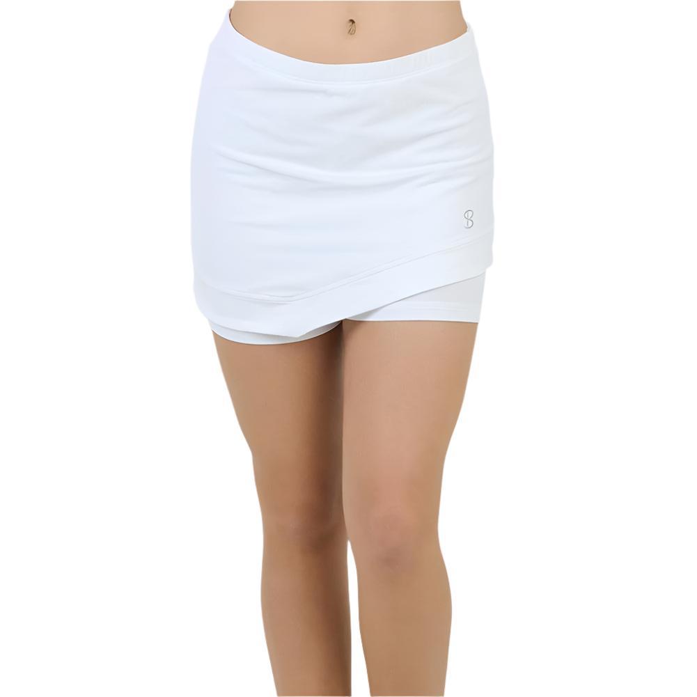 Girls' Bliss Tennis Skort Moon Roses and White Apparel Sofibella