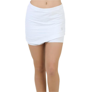 Girls' Bliss Tennis Skort Moon Roses and White Apparel Sofibella