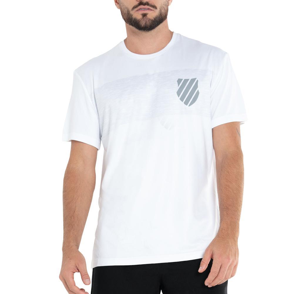 Men's Luxe Tech Tennis Crew Apparel K-Swiss