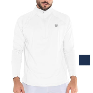Men's Swift 1/4 Zip Tennis Long Sleeve Apparel K-Swiss