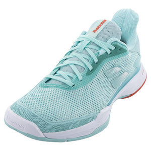 Women's Jet Tere All Court Tennis Shoes Yucca and White Footwear Babolat