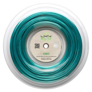 Eco Power 125 Tennis String Reel Teal Strings Luxilon