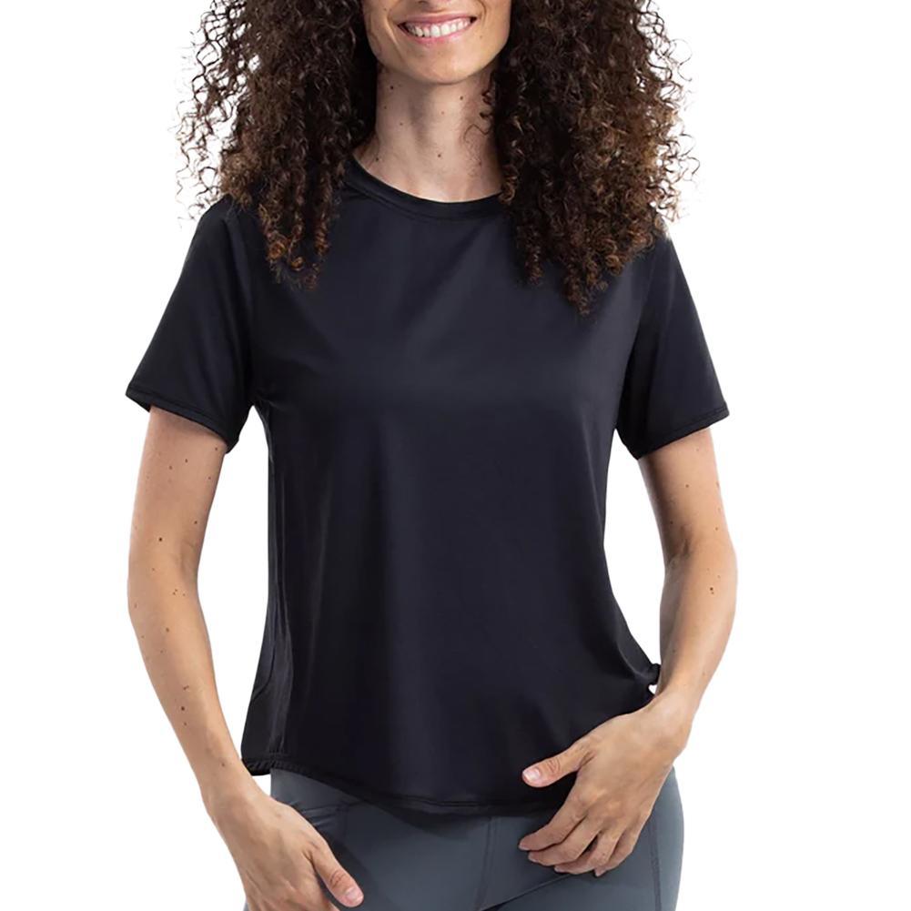 Women`s Short Sleeve Tennis Crew Apparel BloqUV