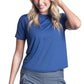 Women`s Short Sleeve Tennis Crew Apparel BloqUV