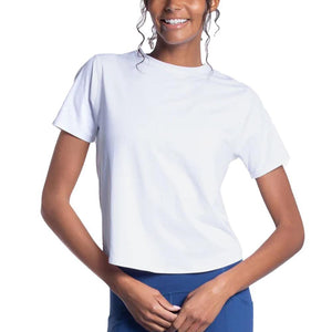 Women`s Short Sleeve Tennis Crew Apparel BloqUV