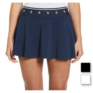 Women's Essential Pete Elastic Waistband Tennis Skort Apparel Penguin