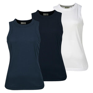 Women's Essential Rib Tennis Tank Apparel Penguin
