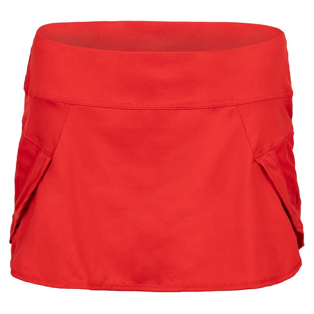 Women's Team Pulse Wave Tennis Skort Apparel Lucky In Love