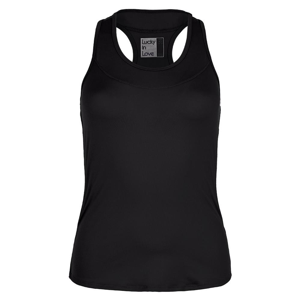 Women's Team Racerback Tennis Tank Apparel Lucky In Love