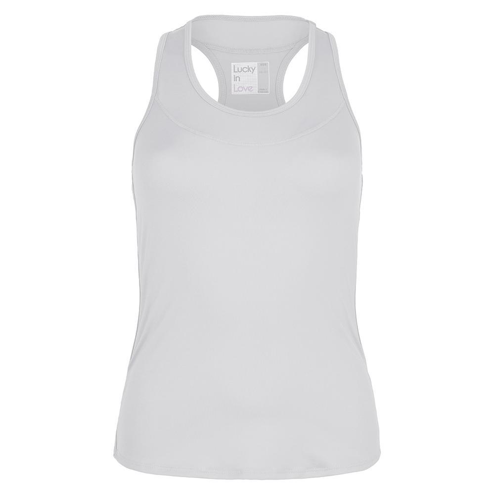Women's Team Racerback Tennis Tank Apparel Lucky In Love