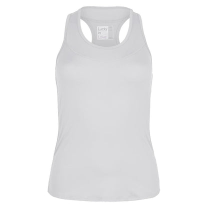 Women's Team Racerback Tennis Tank Apparel Lucky In Love