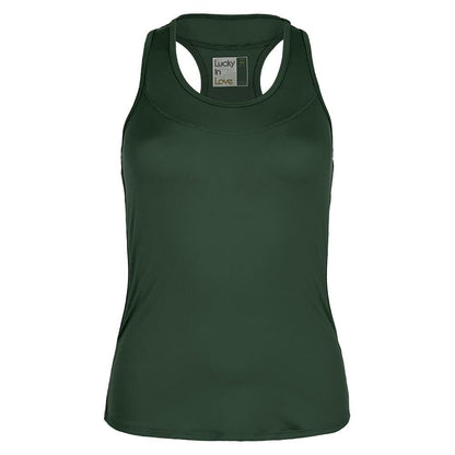 Women's Team Racerback Tennis Tank Apparel Lucky In Love