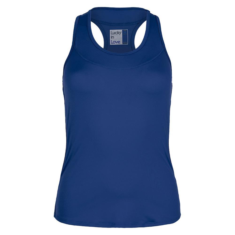 Women's Team Racerback Tennis Tank Apparel Lucky In Love