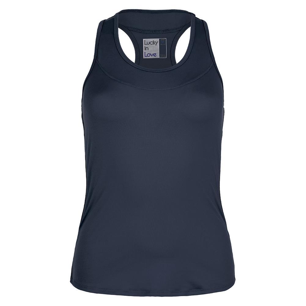 Women's Team Racerback Tennis Tank Apparel Lucky In Love