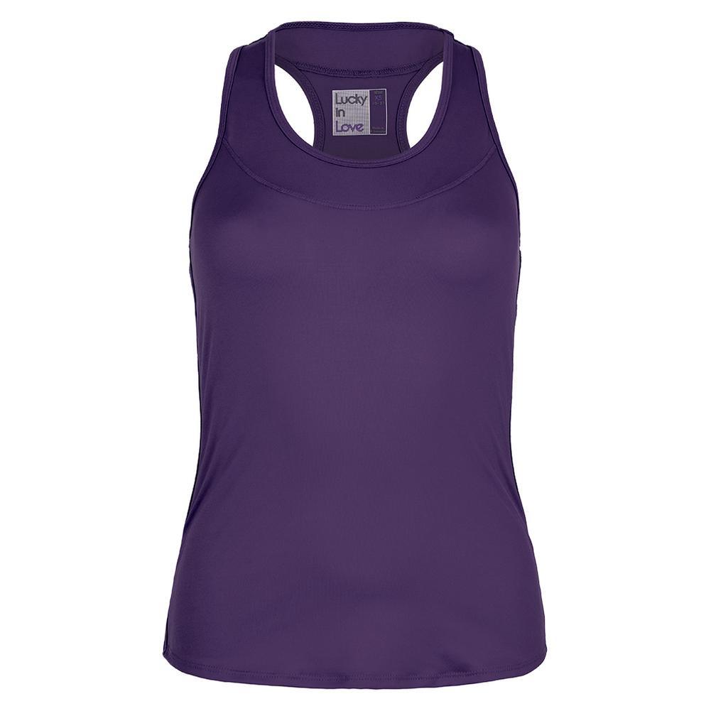 Women's Team Racerback Tennis Tank Apparel Lucky In Love