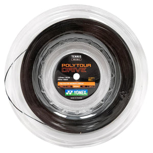 POLYTOUR DRIVE 125/16L Tennis String Reel Black Strings Yonex