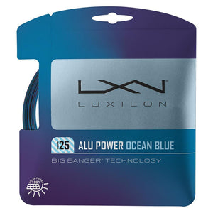 ALU Power 125 Tennis String Ocean Blue Strings Luxilon