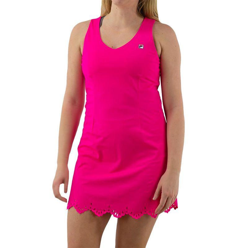 Women's Essentials Laser Cut Tennis Dress Apparel Fila