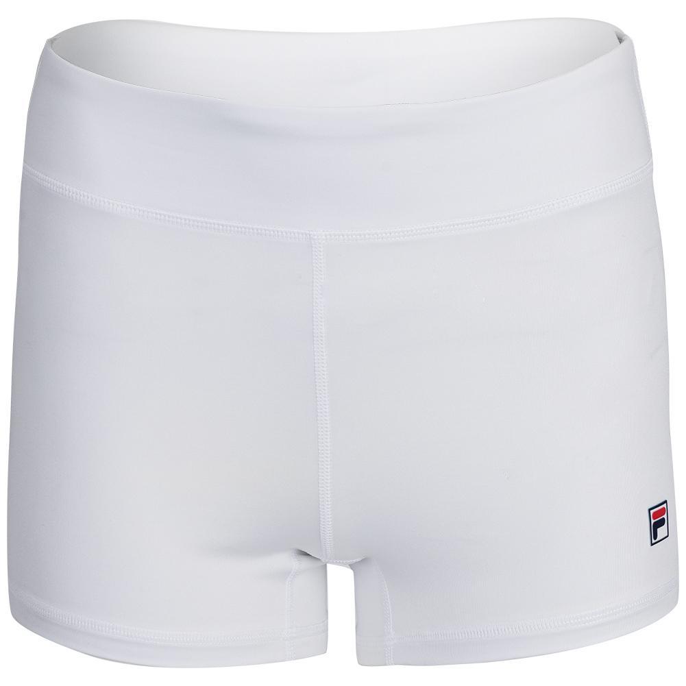 Women's Essentials Tennis Ball Short White Apparel Fila