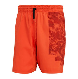 Men's Paris HEAT.RDY Ergo 7 Inch Tennis Short Preloved Red Apparel Adidas