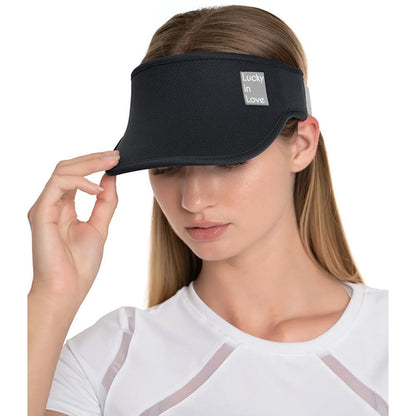 Women`s Lucky Logo Stretch Tennis Visor Apparel Lucky In Love