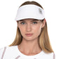 Women`s Lucky Logo Stretch Tennis Visor Apparel Lucky In Love