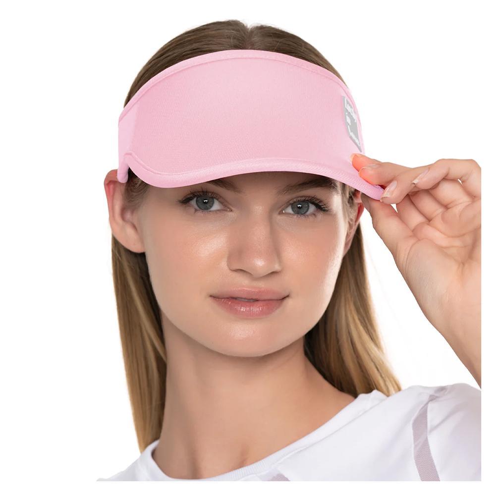 Women`s Lucky Logo Stretch Tennis Visor Apparel Lucky In Love