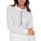 Women's High Neck Long Sleeve Tennis Pullover Apparel Lucky In Love