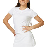 Girl's Tennis Skort Novelty Texture and White Apparel Sofibella